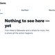The notice that users see on Twitter when using the web when notifications have been broken.
